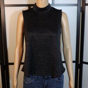 Black Sparkled Tank Top